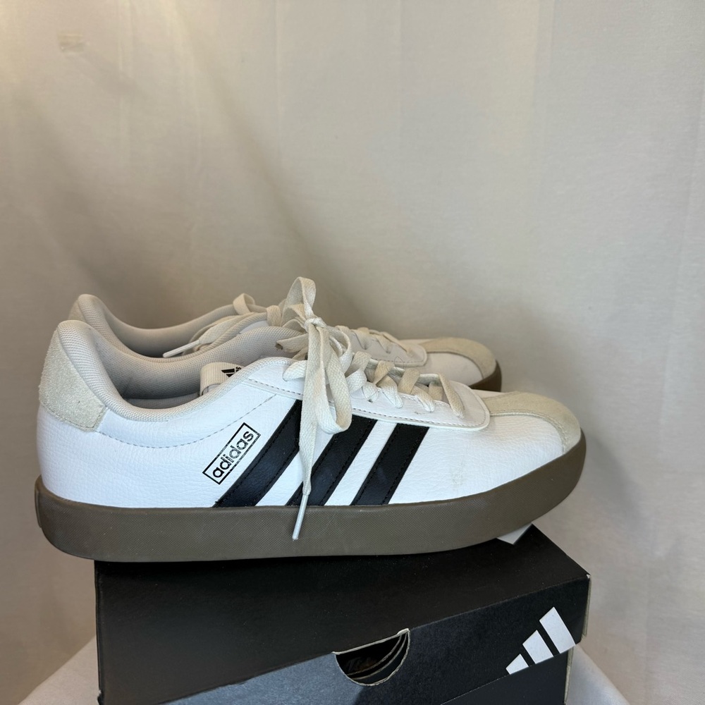 adidas White and Black Women's Sneakers